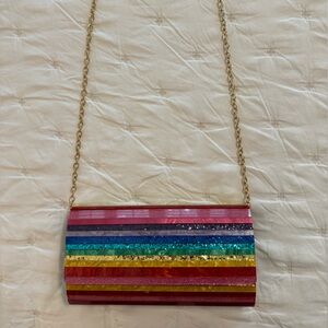 Colorful Acrylic Women's Clutch or Crossbody